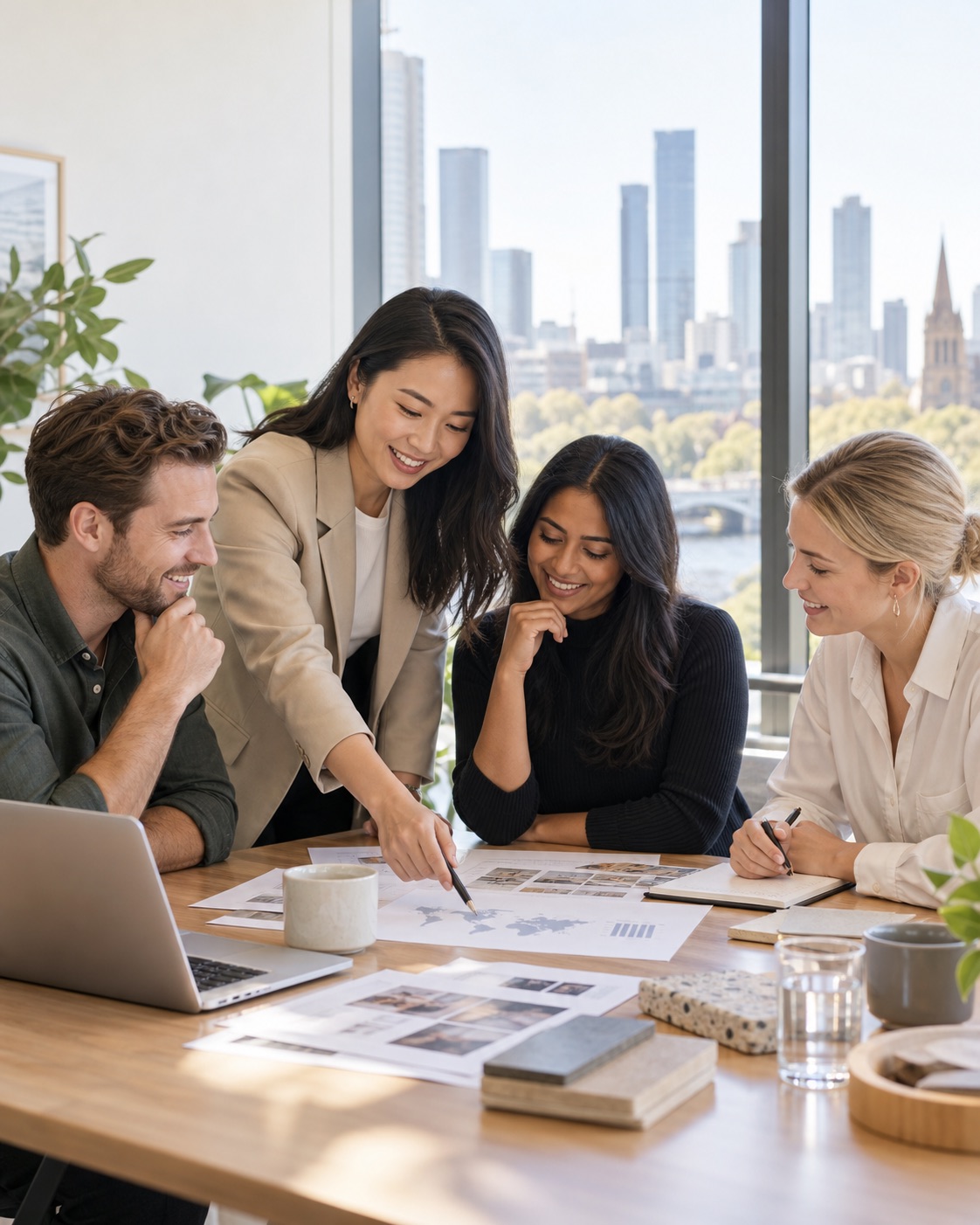 DAY Concept's diverse local team collaborating in Melbourne